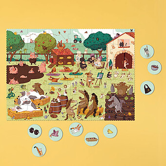 Puzzle d'Observation - Farmtastic