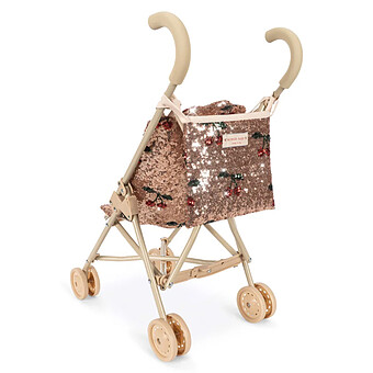 Poussette pour Poupée Pailletée - Cherry Sequin