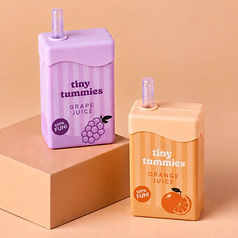 Duo de Jus Magiques pour Poupée - Raisin et Orange