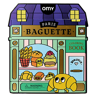 Livre de Coloriage Coloring Boutique - French Baguette 