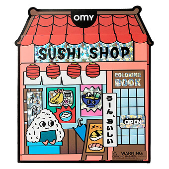 Livre de Coloriage Coloring Boutique - Sushi Shop