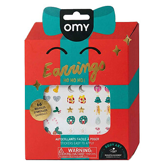 Earring Stickers - Christmas