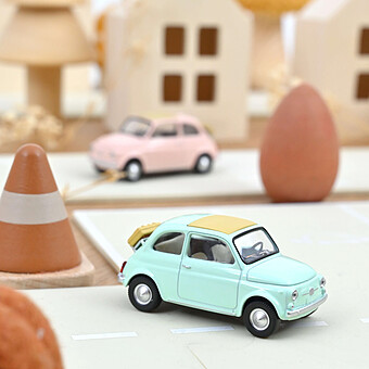 Fiat 500 1965 Jet-car 1/43 - Bleu Pastel