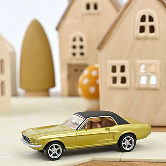 Ford Mustang Coupé 1968 Jet-car 1/43 - Or