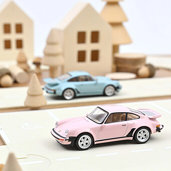 Porsche 911 Turbo 1978 Jet-car 1/43 - Rose
