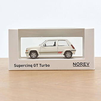 Renault SuperCinq GT Turbo Ph II 1988 Jet-car 1/43 - Blanc
