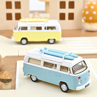Volkswagen Combi T2b Camper Van 1973 Jet-car 1/43 - Bleu Pastel