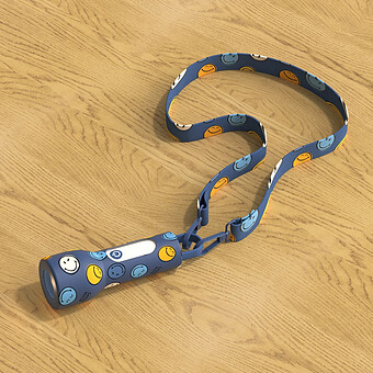 Lampe Torche Glowy Smiley World - Bleu