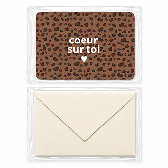 Carte Coeur sur Toi Bengal
