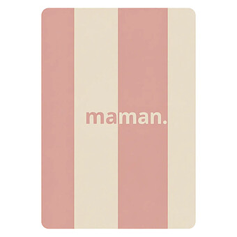 Carte Maman Rayures