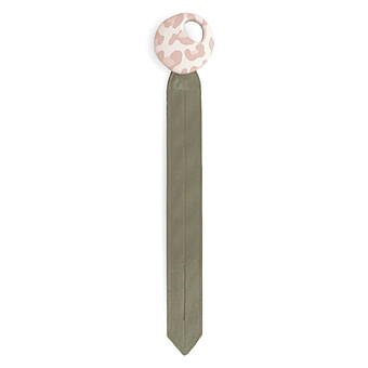 Attache Sucette Pebble - Kaki & Graouu Pink