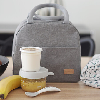 Sac Repas Isotherme - Heather Grey