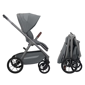 Poussette Oxford - Moon Graphite