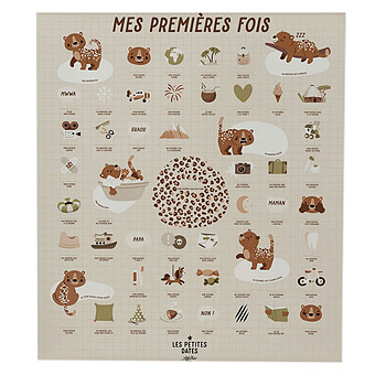 Affiche Mes Premières Fois Graou - 50 x 40 cm