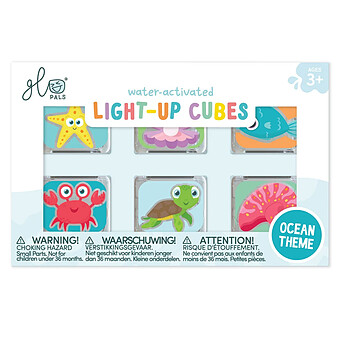 Lot de 6 Cubes Lumineux - Océan