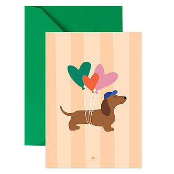 Carte Chien Birthday