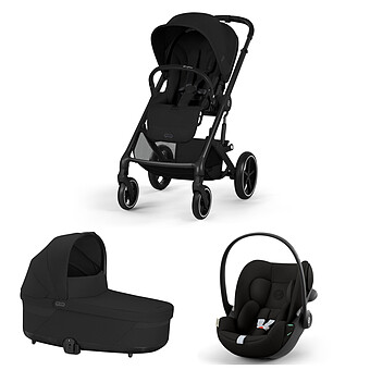 Poussette Trio Balios S Lux - Moon Black