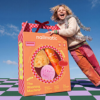 Coffret Washing Machine - Orange