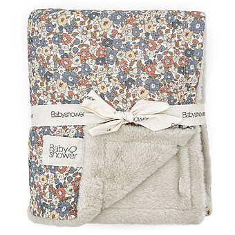 Couverture Polaire Large - Floral Meadow