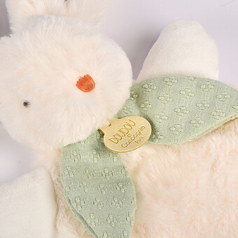 Doudou Lapin Bonbon - Vert Sauge