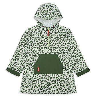 Poncho de Pluie Green Leopard - 2/3 Ans