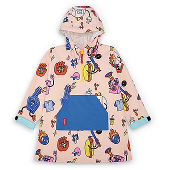 Poncho de Pluie Stadium Mood - 2/3 Ans