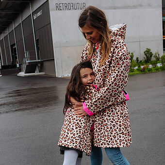 Poncho de Pluie Léopard #6 - Maman