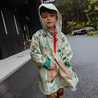 Poncho de Pluie Moutain Ride - 2/3 Ans