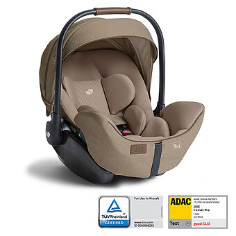 Siège Auto i-Level Pro i-Size Groupe 0+ - Sandstone