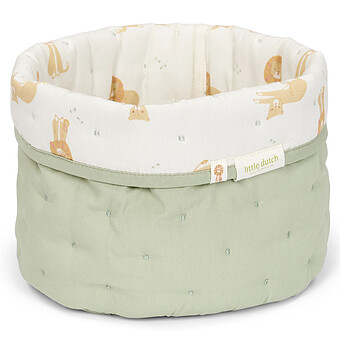 Petit Panier de Commode Rond Safari Friends - Safari Leo