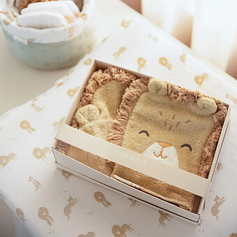 Coffret Cadeau Safari Friends - Lion Jaune