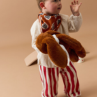 Foulard Enfant - Lollilove Marron Beige