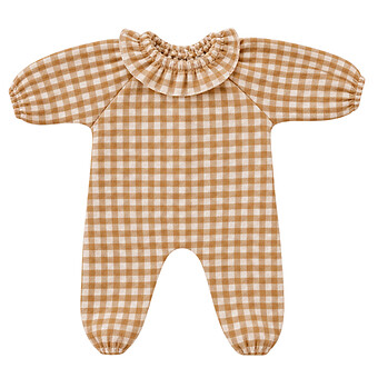 Tenue Poupée Avec Col - Vichy