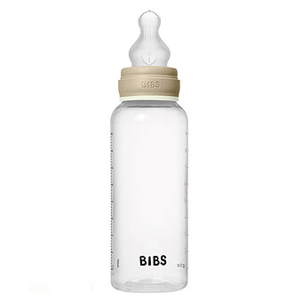 Biberon en Verre Glow Tétine Silicone Vanilla - 270 ml