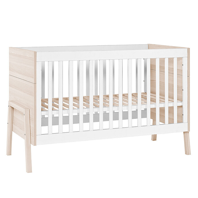 Lit Bébé Evolutif Spot Blanc - 70 x 140 cm Vox Meubles