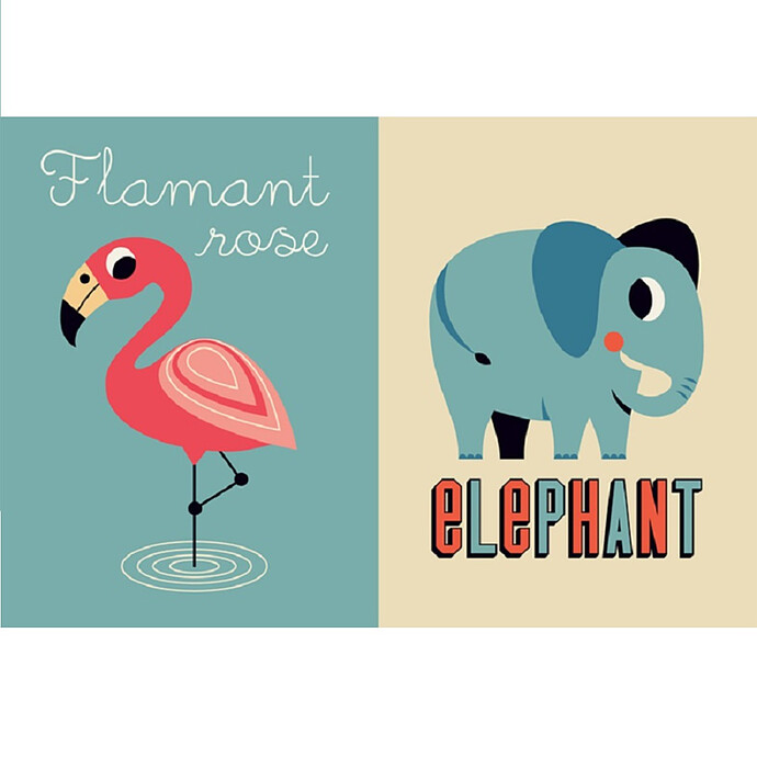 Livre Géant Animaux Marcel & Joachim