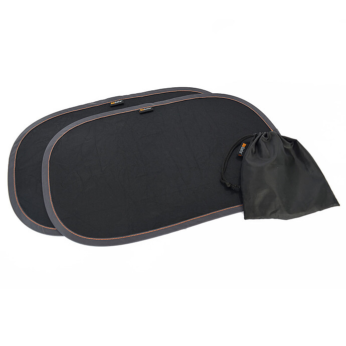 Lot de 2 Pare-soleils + Sac de Rangement BeSafe
