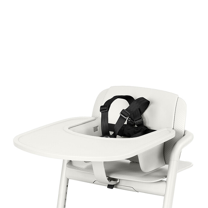 Plateau pour Chaise Haute Lemo - Porcelaine White Cybex