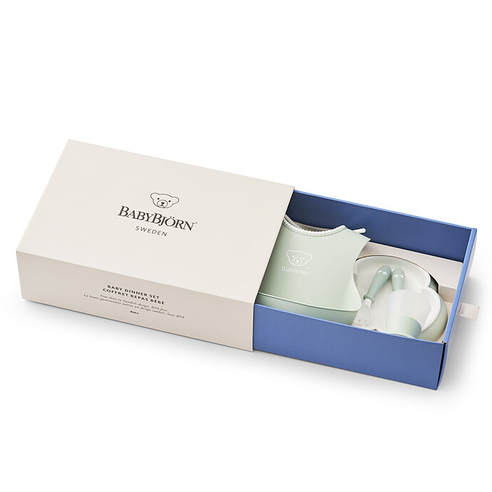 Achat Coffret Repas 5 Pièces - Vert Pastel