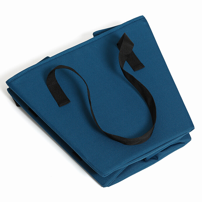 Achat Sac de Courses Limo - Bleu Pétrole