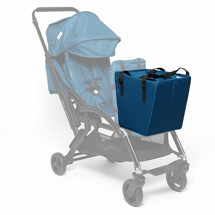Avis Sac de Courses Limo - Bleu Pétrole