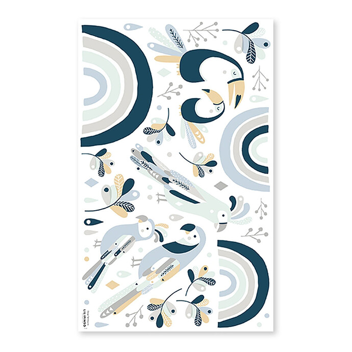 Stickers - Arc-en-Ciel Bleu Lilipinso