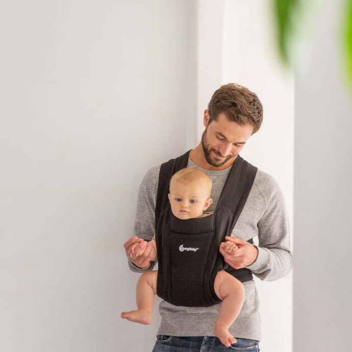 Achat Porte-Bébé Embrace Soft Knit - Noir Intense