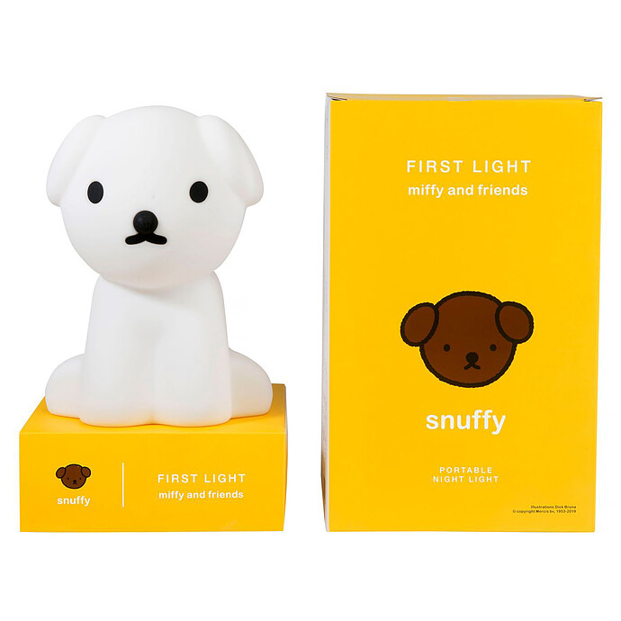 Achat Veilleuse Lampe Snuffy First Light - Blanc