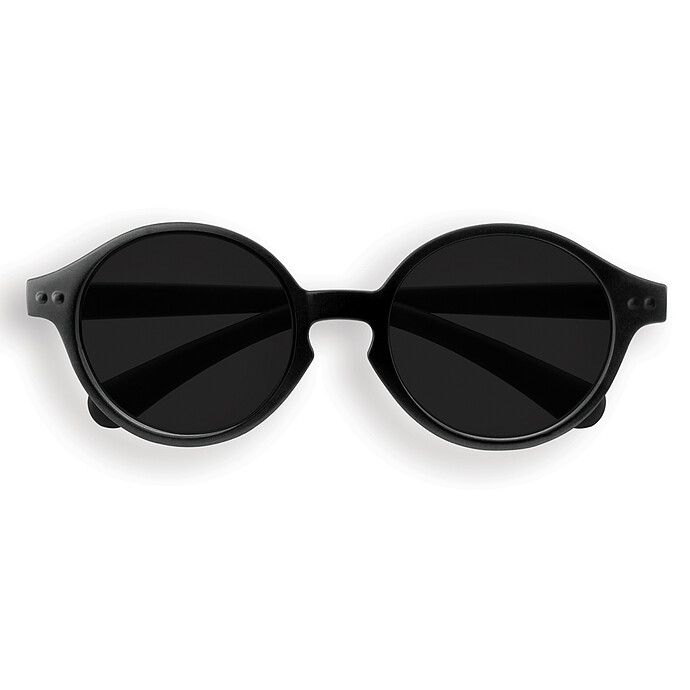 Lunettes de Soleil Baby #D 0/9 Mois - Black IZIPIZI