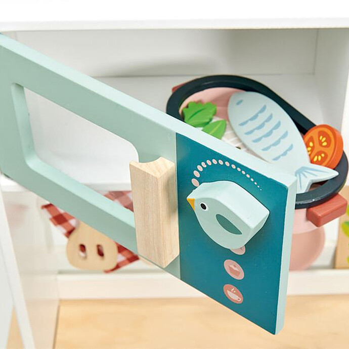 Cuisine en Bois avec Accessoires Tender Leaf Toys