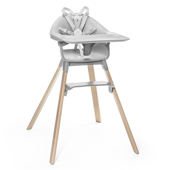 Chaise Haute Clikk - Gris Nuage Stokke