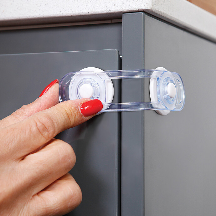 Lot de 4 Mini Verrous de Sécurité Multi-usages Dreambaby