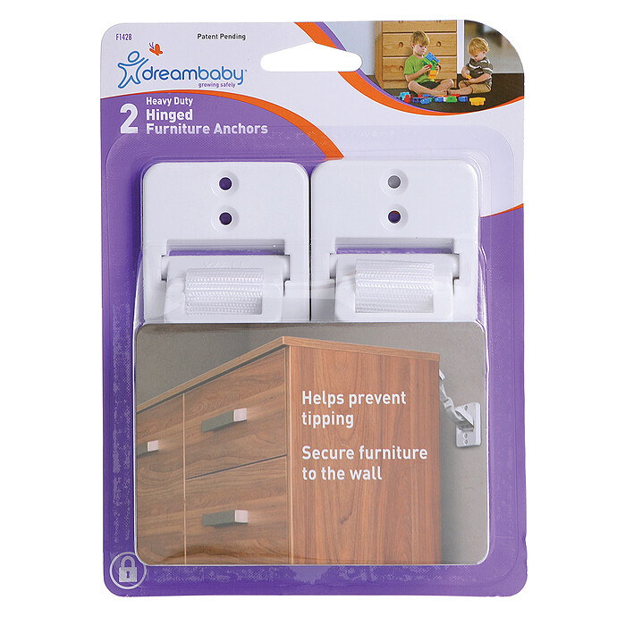 Lot de 2 Sécurités Anti-basculement Dreambaby