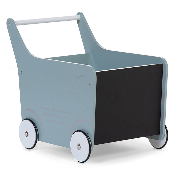 Chariot de marche en Bois - Menthe Childhome